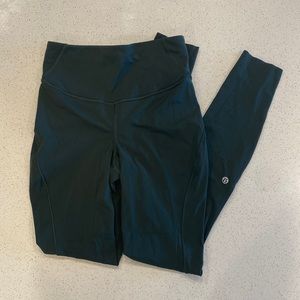 SOLD Lululemon Base Pace High Rise Running Tight - Brushed Nulux
